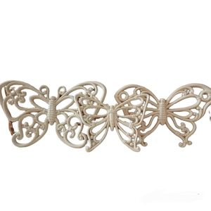 Vintage Homco 3 pc. Set of Wall Hanging Decor Butterflies